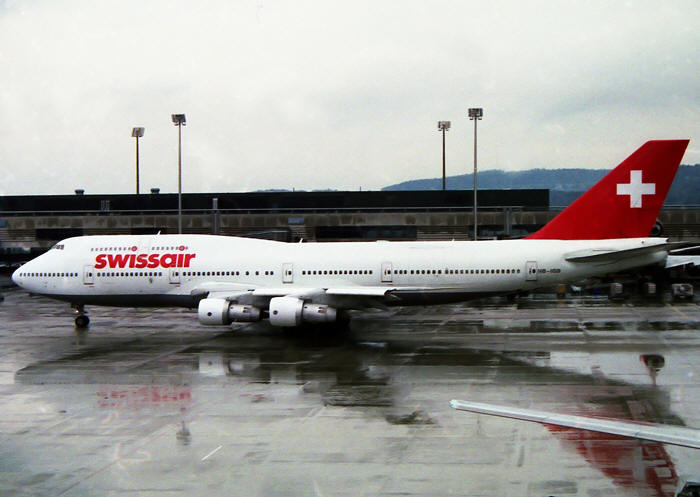 Swissair B747