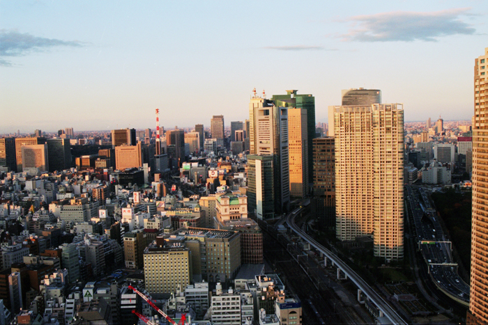 Japan: Shinjuku, Shiodome 2007
