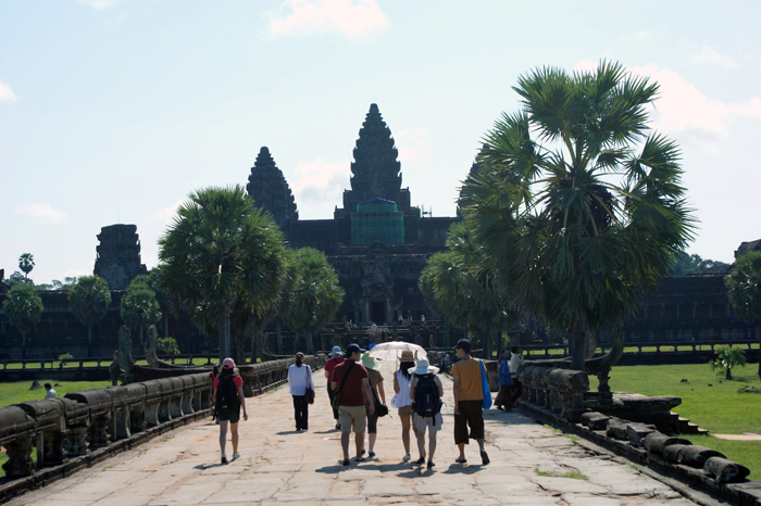 Kambodscha: Angkor Wat/ Siam Reap 2009