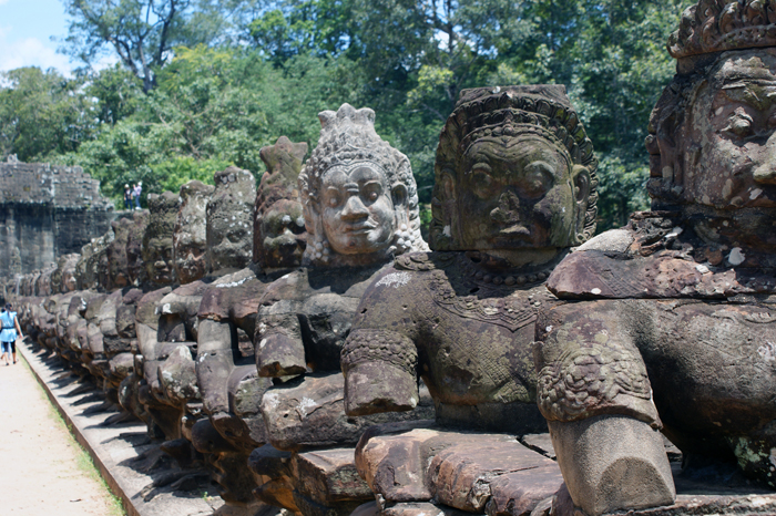 Kambodscha: Angkor Wat/ Siam Reap 2009
