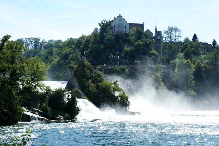 Schweiz: Rheinfall Schaffahusen 2011