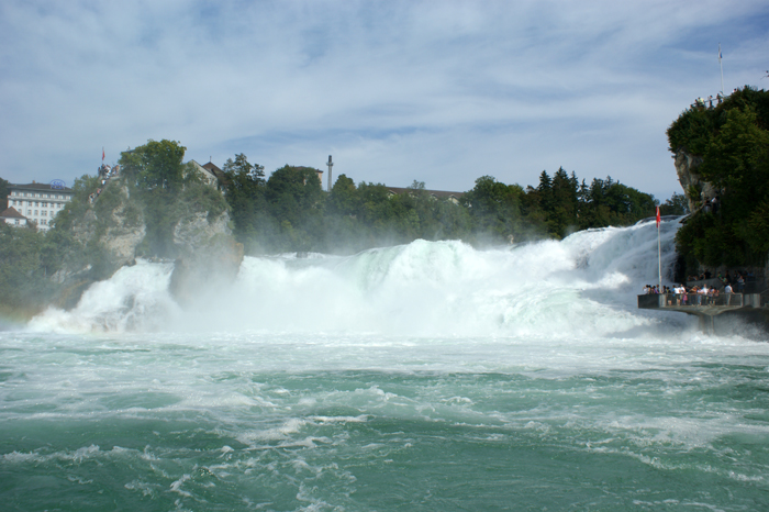 Schweiz: Rheinfall Schaffahusen 2011