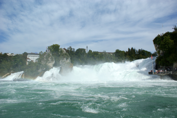 Schweiz: Rheinfall Schaffahusen 2011