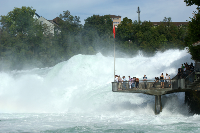 Schweiz: Rheinfall Schaffahusen 2011