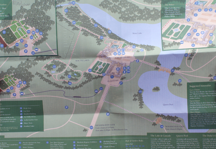 England: Englischer Landschaftsgarten, Blenheim 2012
