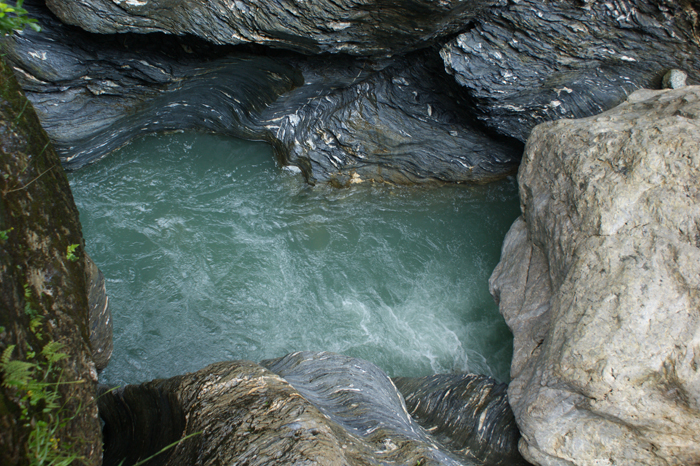 Schweiz: Graubünden, Vextal und Viamalaschlucht 2012