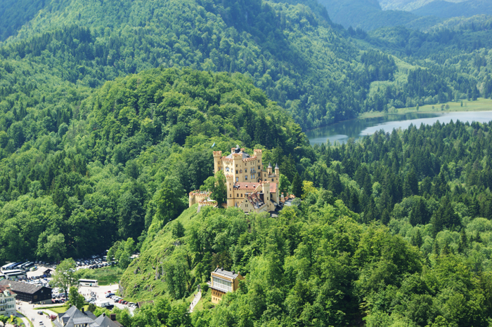 Deutschland: Schloss Hohenschwangau 2013