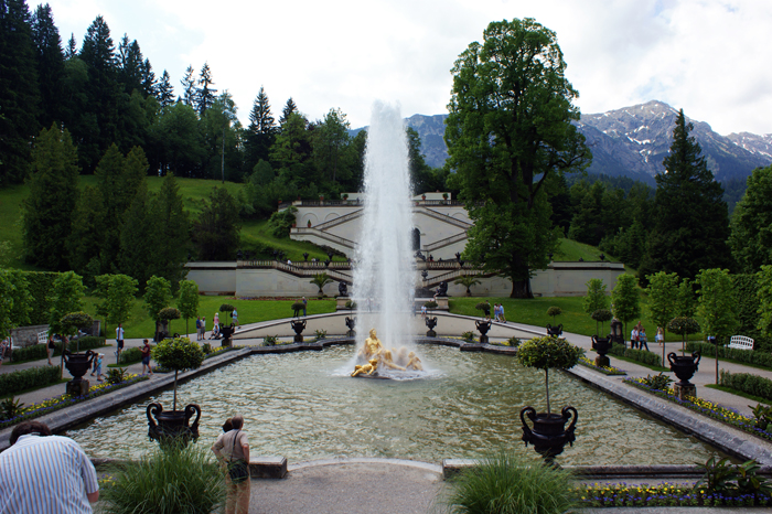 Deutschland: Schloss Linderhof 2013
