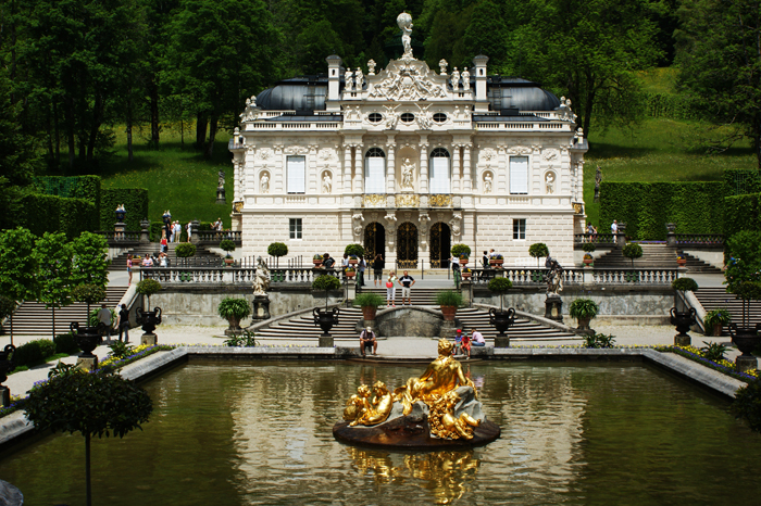 Deutschland: Schloss Linderhof 2013
