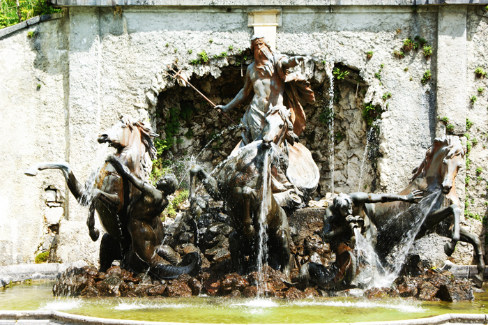Deutschland: Schloss Linderhof 2013
