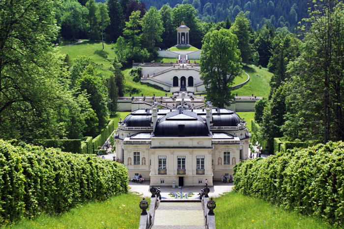 Deutschland: Schloss Linderhof 2013
