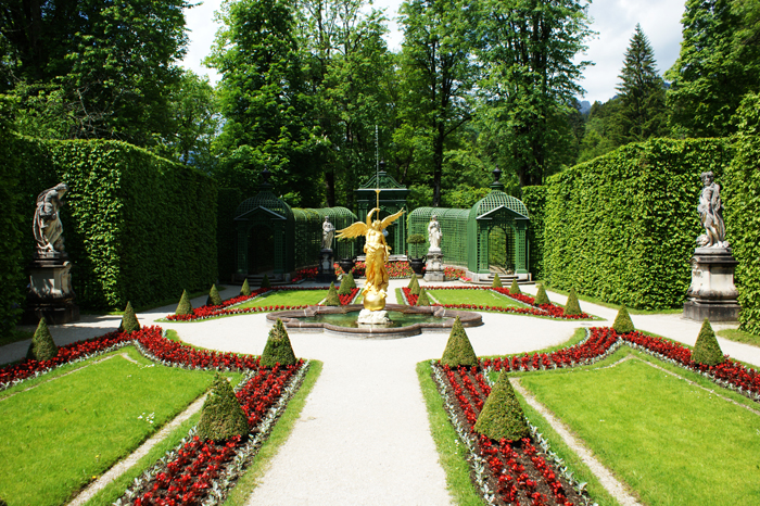 Deutschland: Schloss Linderhof 2013
