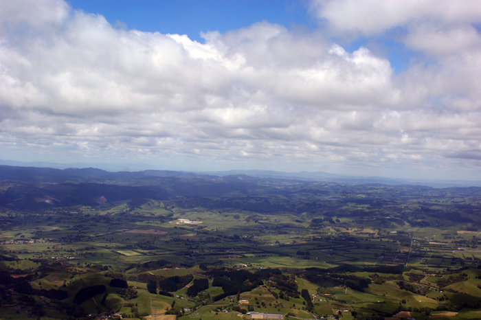 Neuseeland: Neuseeland von oben (AKL) 2014