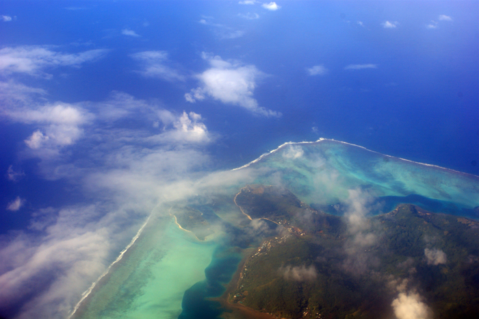 Französisch Polynesien: Der Flug 2014
