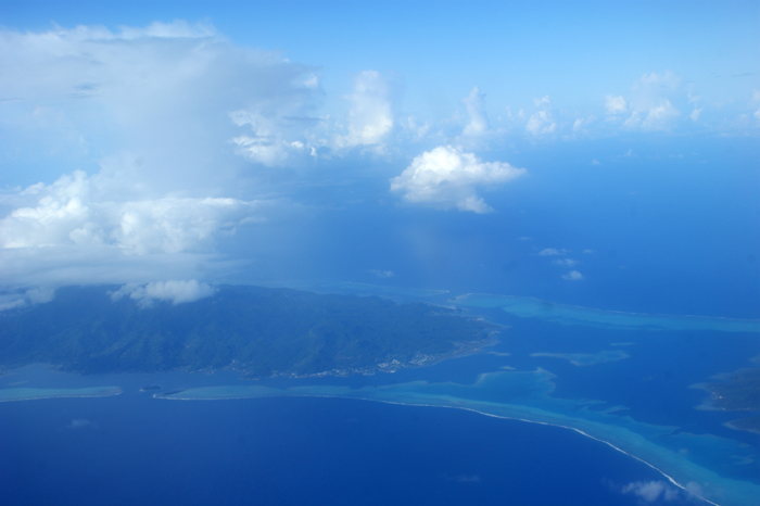 Französisch Polynesien: Der Flug 2014
