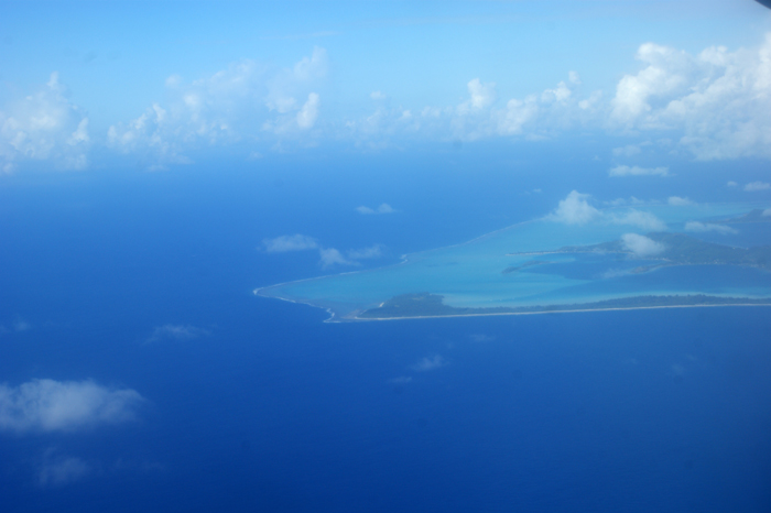 Französisch Polynesien: Der Flug 2014
