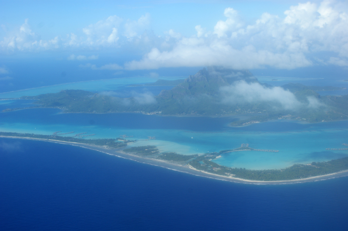 Französisch Polynesien: Der Flug 2014
