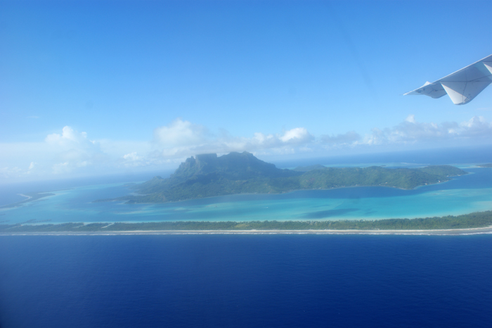 Französisch Polynesien: Der Flug 2014
