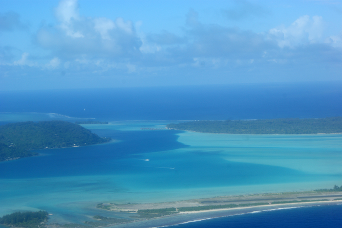 Französisch Polynesien: Der Flug 2014
