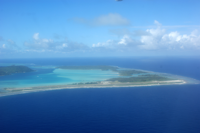 Französisch Polynesien: Der Flug 2014
