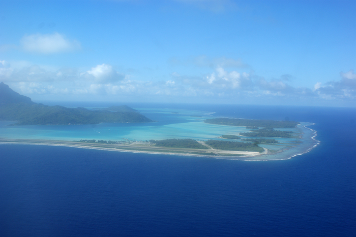 Französisch Polynesien: Der Flug 2014
