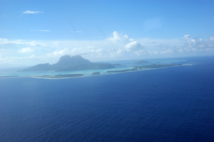 Französisch Polynesien: Der Flug 2014
