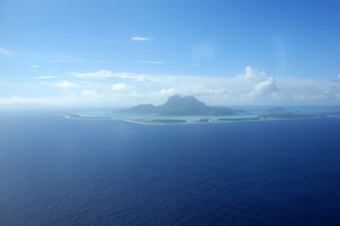 Französisch Polynesien: Der Flug 2014
