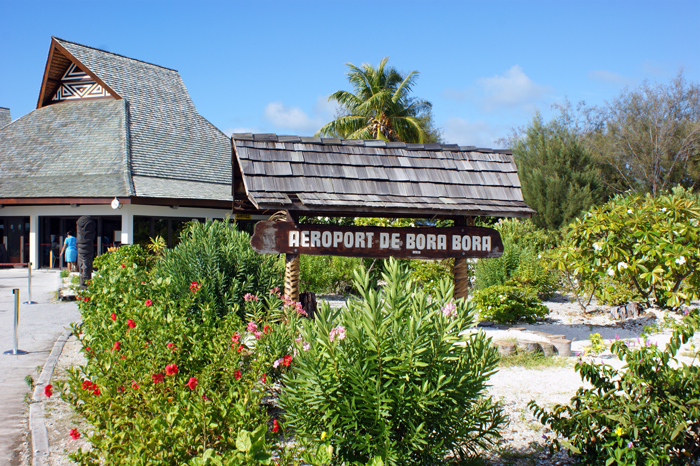 Französisch Polynesien: Der Flug 2014