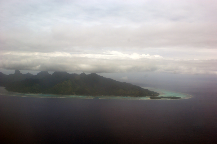 Französisch Polynesien: Der Flug 2014