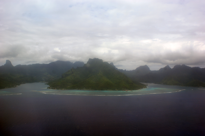 Französisch Polynesien: Der Flug 2014