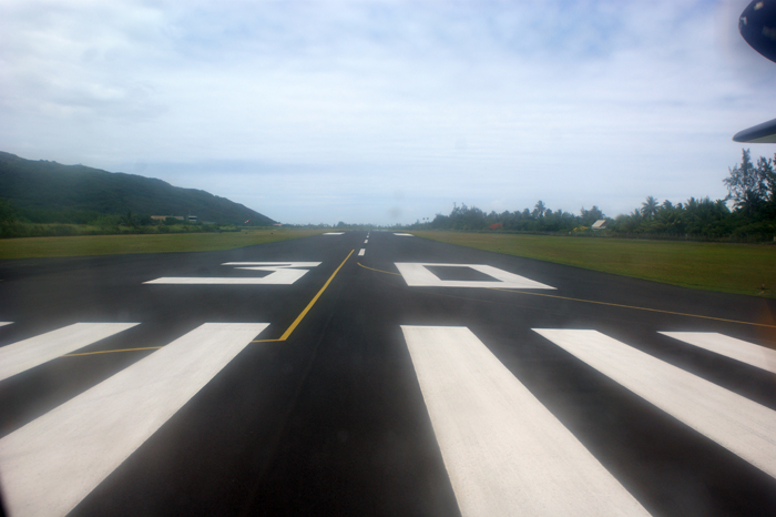 Französisch Polynesien: Der Flug 2014