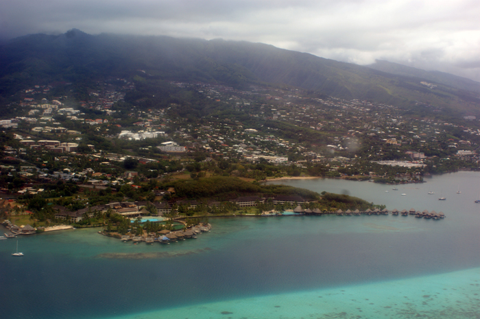Französisch Polynesien: Der Flug 2014