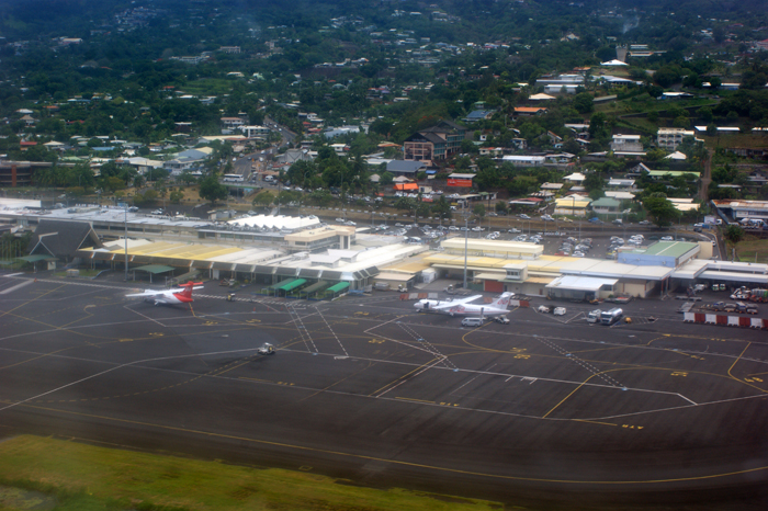 Französisch Polynesien: Der Flug 2014