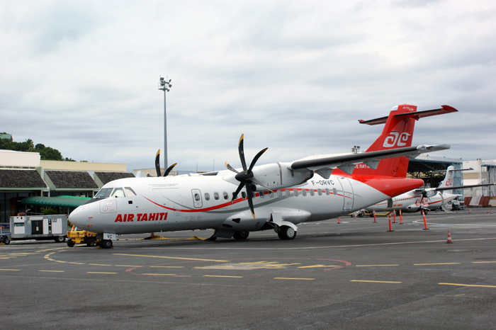 Französisch Polynesien: Der Flug 2014