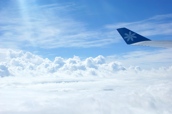 Französisch Polynesien: Der Flug 2014