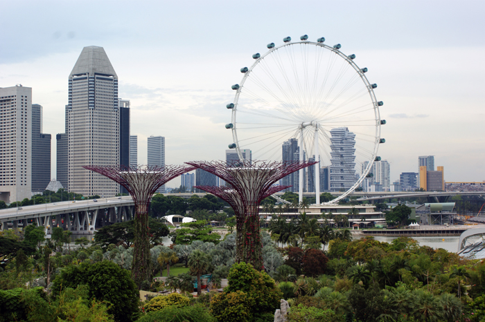 Singapur: Garden by the Bay 2014
