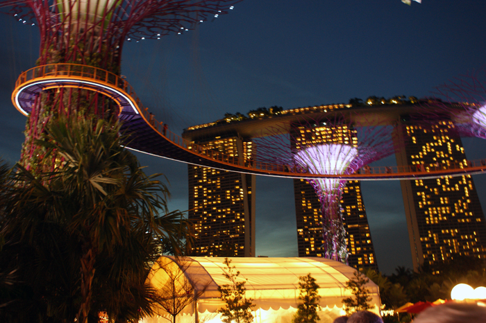 Singapur: Garden by the Bay 2014