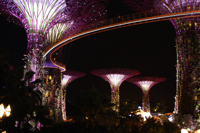 Singapur: Garden by the Bay 2014