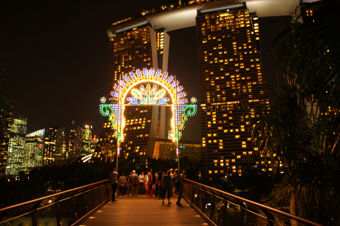 Singapur: Garden by the Bay 2014