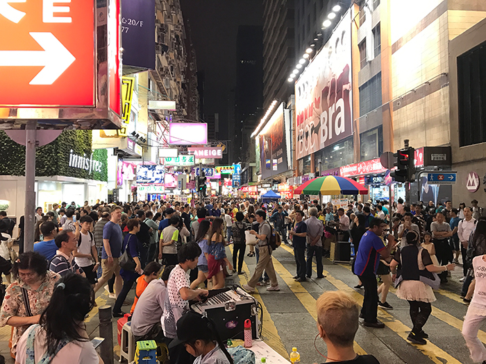 Hongkong, China. Ehemalige britische Kolonie