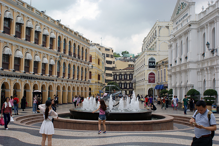 Macau, China. Ehemalige portugisische Kolonie auf Festlandchina