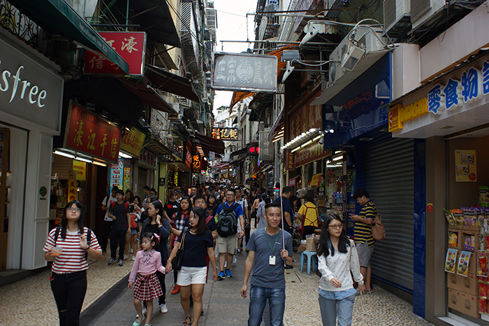 Macau, China. Ehemalige portugisische Kolonie auf Festlandchina