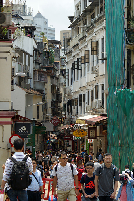 Macau, China. Ehemalige portugisische Kolonie auf Festlandchina